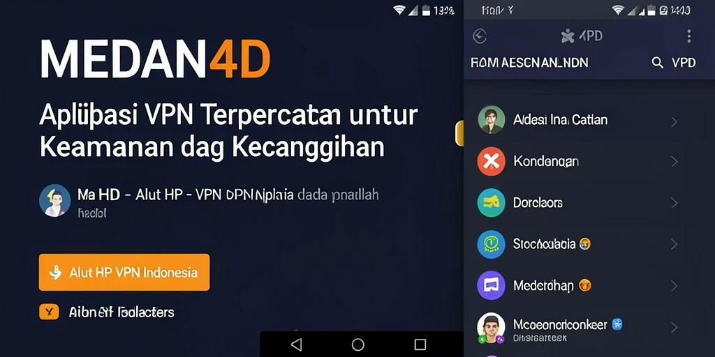 Tampilan antarmuka MEDAN4D yang intuitif dan mudah digunakan.